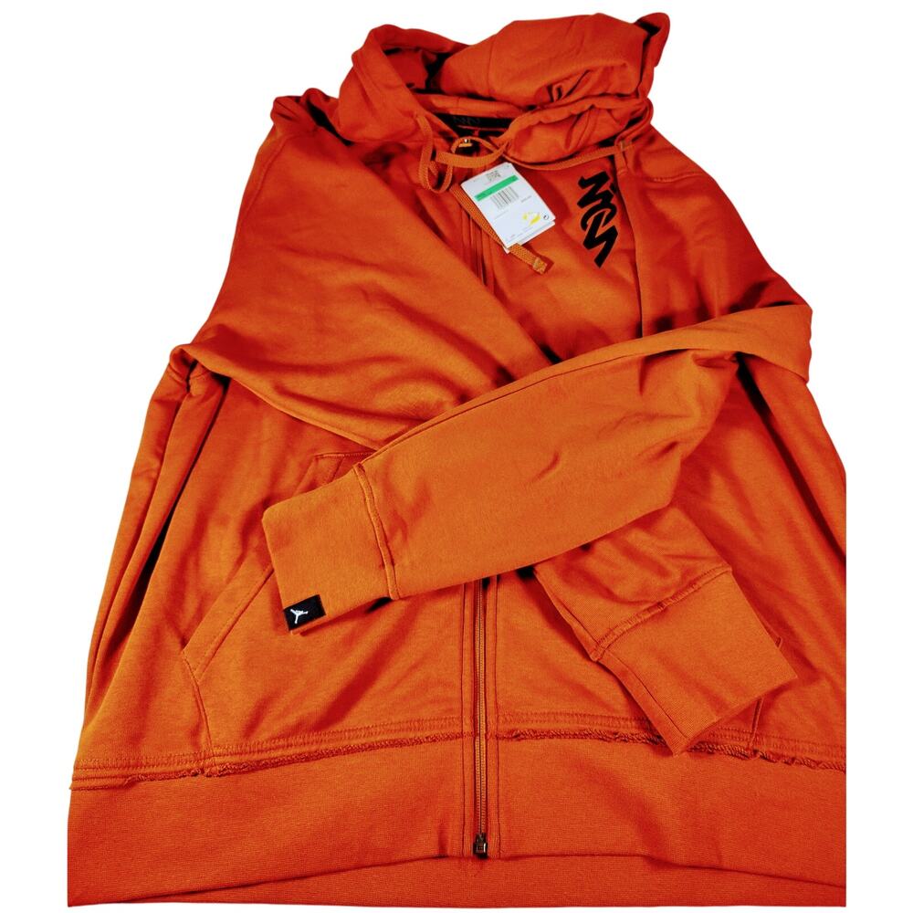 Nike Air Jordon Full Zip Hoodie Zion Russet Brand New with Tags SZ. XL‎